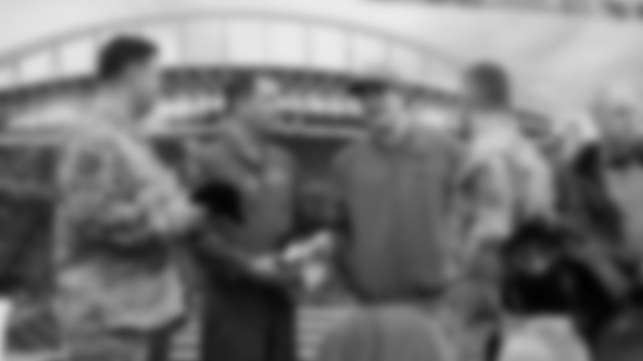 USAA's "Change of Command" event is to celebrate a different military service each year: rotating through the 5 branches -- Army, Airforce, Navy, Coast Guard, Marines.