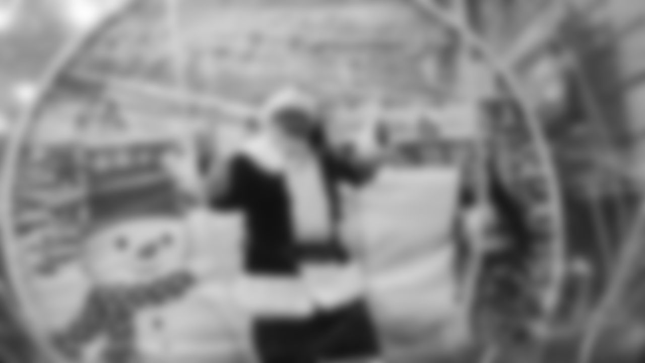 Seahawks Legends hosted a holiday event at the Virginia Mason Athletic Center on December 10, 2025.