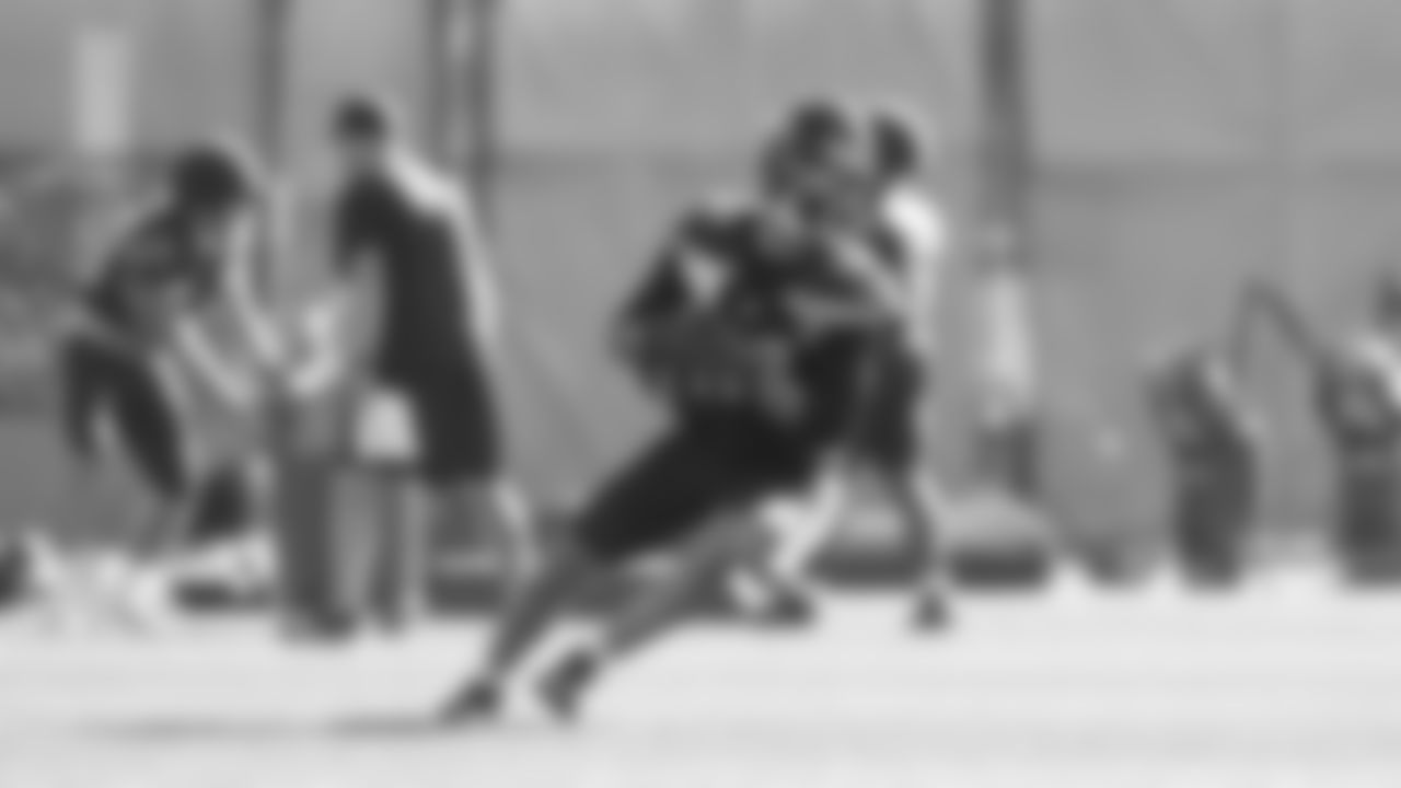 Seahawks wide receiver Jaxon Smith-Njigba (11) practiced on Wednesday, February 4, 2026 in San Jose, California.