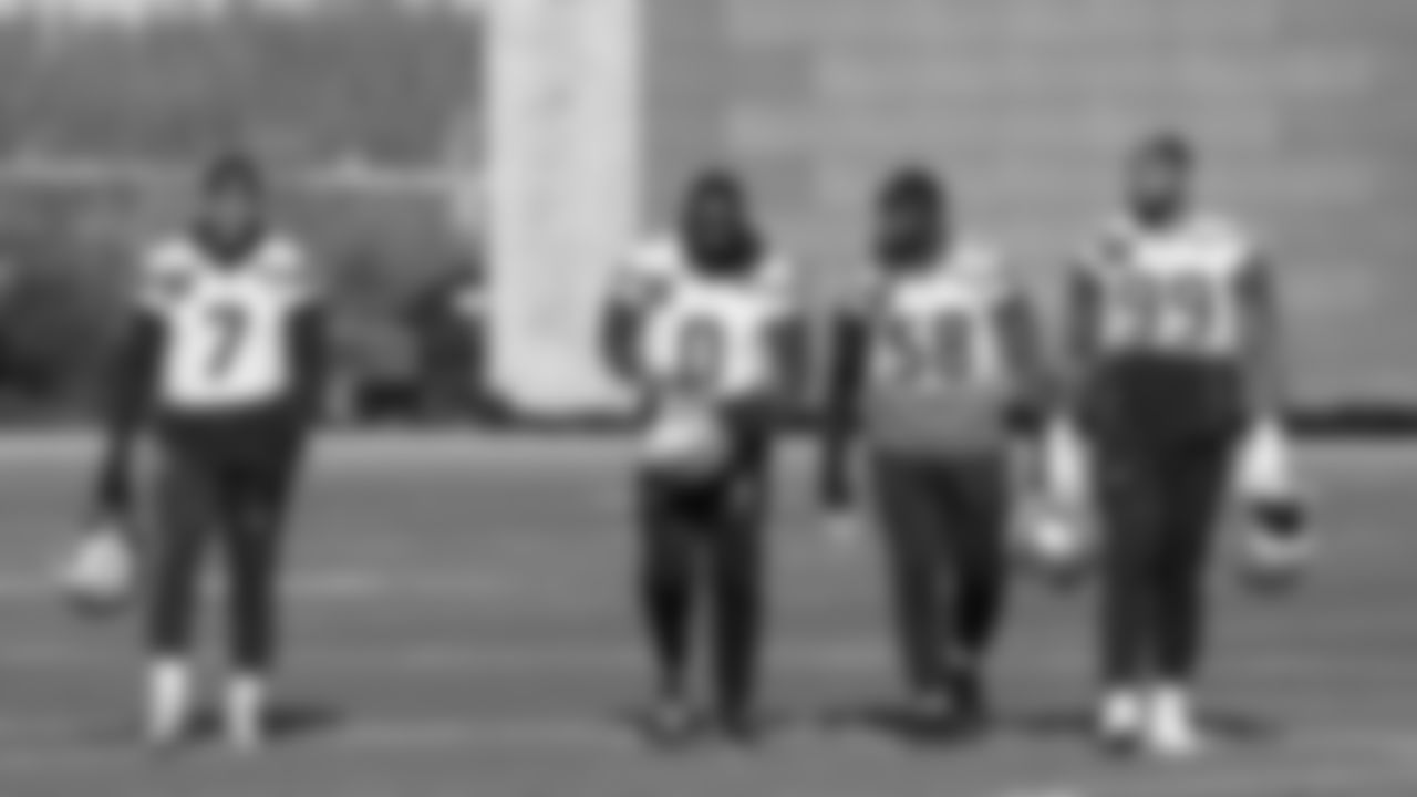 The Seahawks practiced on Friday, November 28, 2025 at the Virginia Mason Athletic Center.