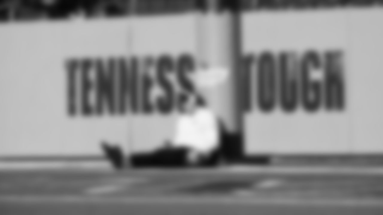 Seahawks wide receiver Jake Bobo (19) hit the field at Nissan Stadium for the Week 12 matchup vs. the Titans in Nashville, Tennessee.