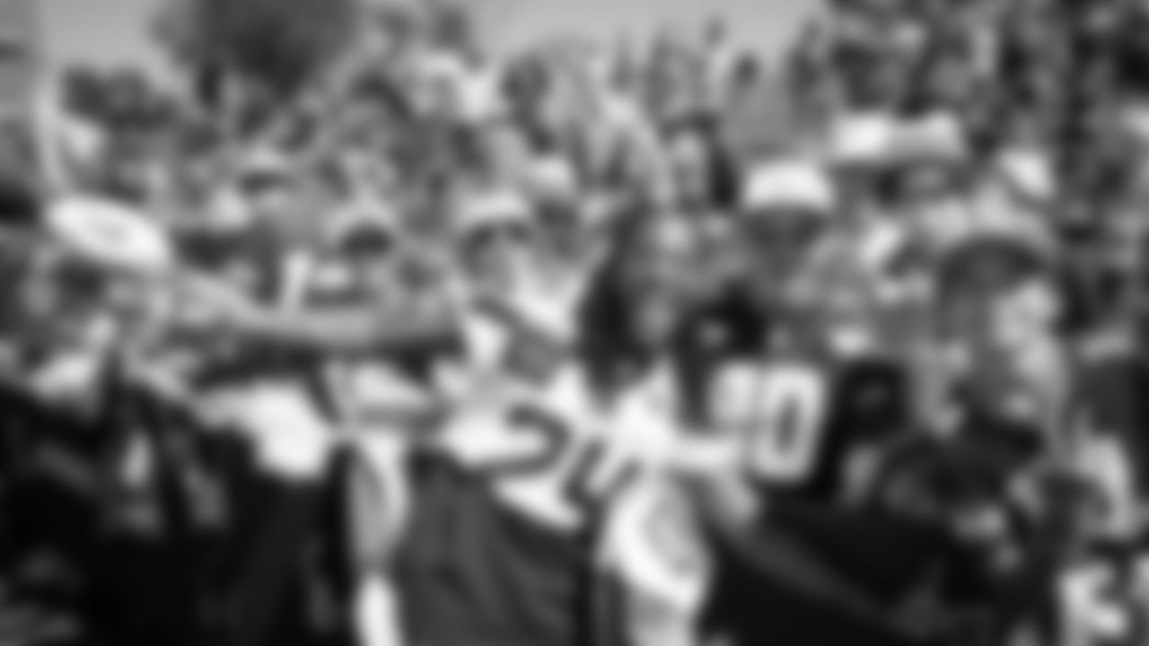 Best fan photos from Seahawks Training Camp at the Virginia Mason Athletic Center.
