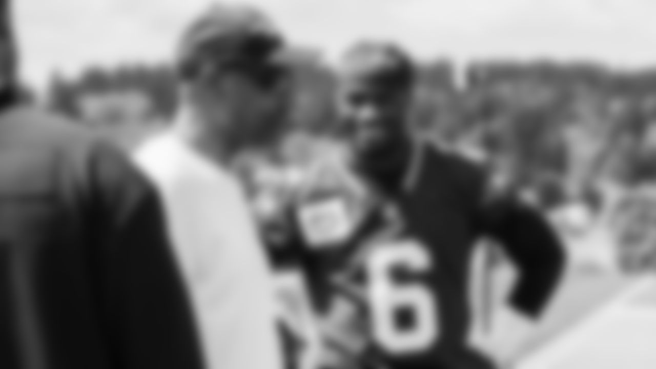Quarterback Jalen Milroe (6) practiced on day one of rookie minicamp on May 2, 2025 at the Virginia Mason Athletic Center.