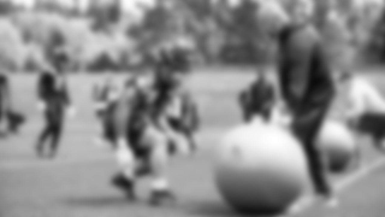 Seahawks running back George Holani (36) participated in a workout on day two of OTAs on Thursday, May 29, 2025 at the Virginia Mason Athletic Center.
