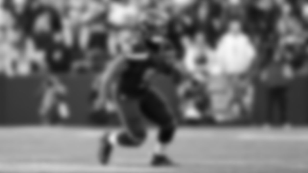 Seahawks running back Kenneth Walker III (9) vs. the Los Angeles Rams in the NFC Championship.