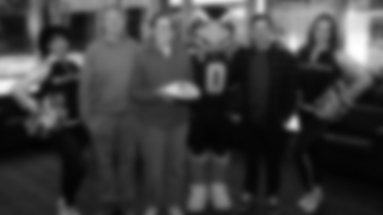 Dr. Nora Disis was honored as the Seahawks' Delta Community Captain on November 20, 2025.