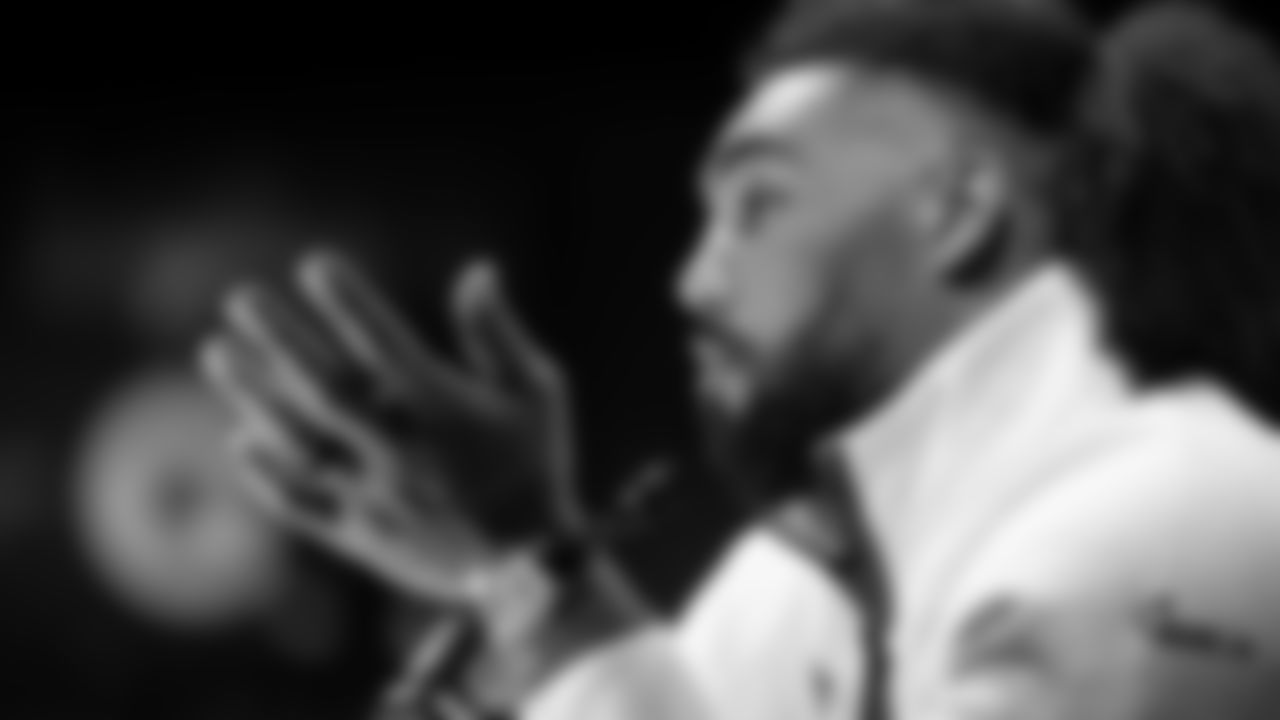 The Seattle Seahawks took part in 'Super Bowl Opening Night' on Monday, February 2 to kickoff Super Bowl LX week in the Bay Area.