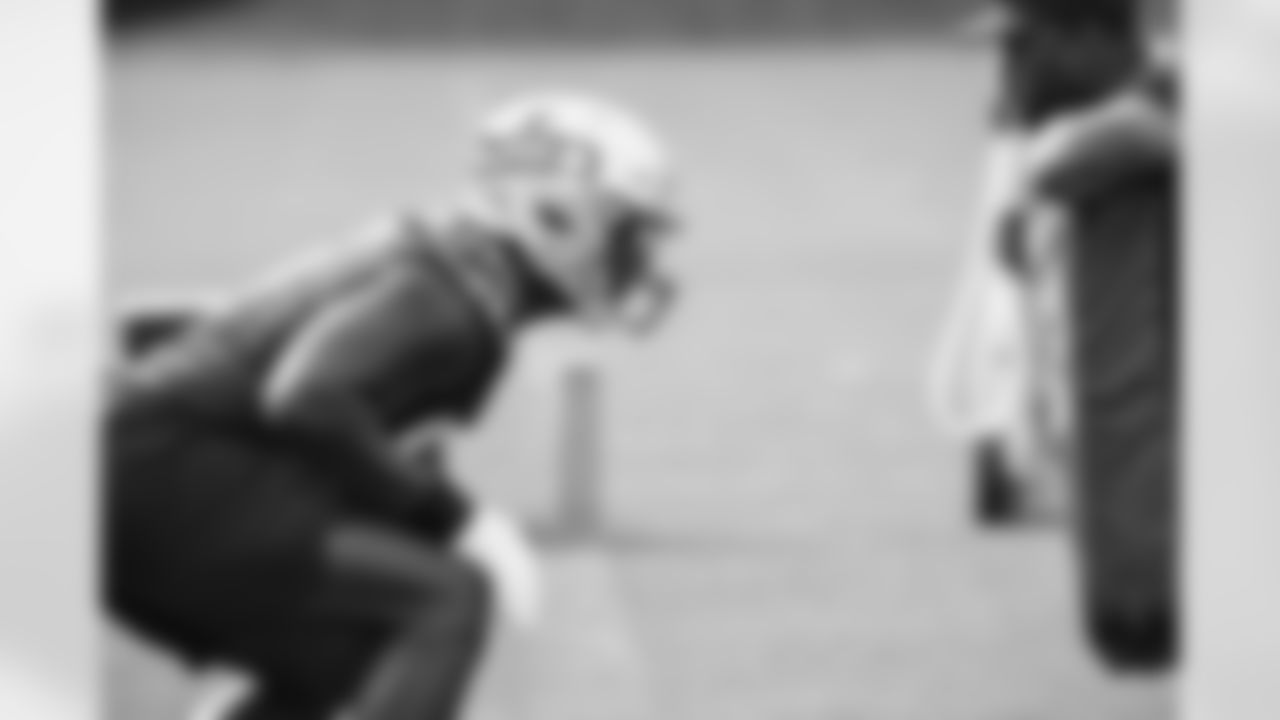 Seahawks tackle Charles Cross (67) practiced on Friday, October 3, 2025 at the Virginia Mason Athletic Center.