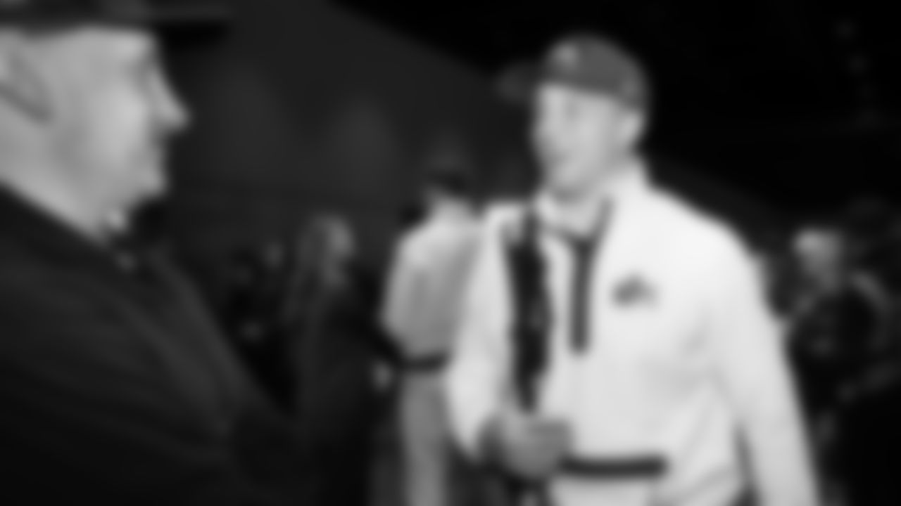 The Seattle Seahawks took part in 'Super Bowl Opening Night' on Monday, February 2 to kickoff Super Bowl LX week in the Bay Area.