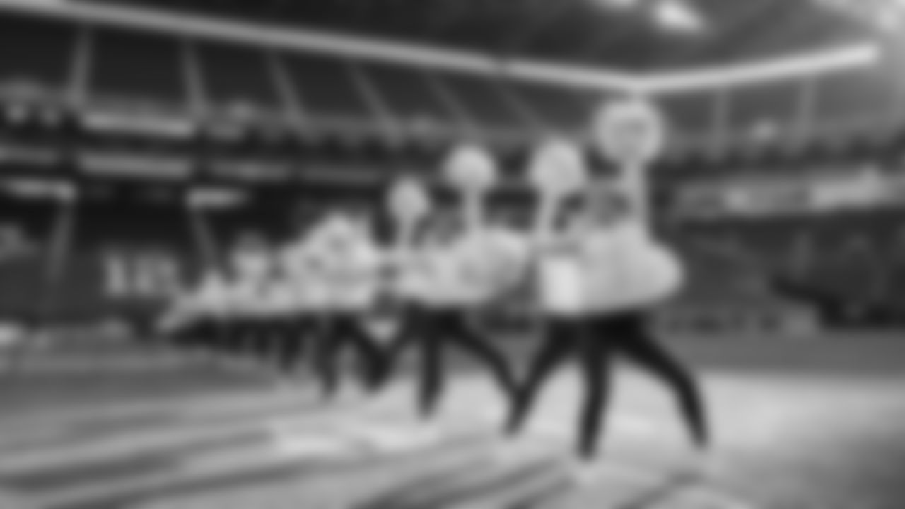 Seahawks Dancers Backstage in the NFC Championship on January 25, 2026.