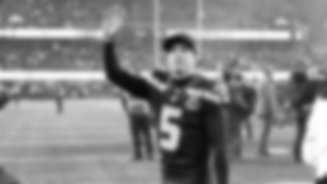 The Seahawks celebrated the 41-6 victory over the 49ers in the NFC Divisional Round game on January 17, 2026 at Lumen Field.