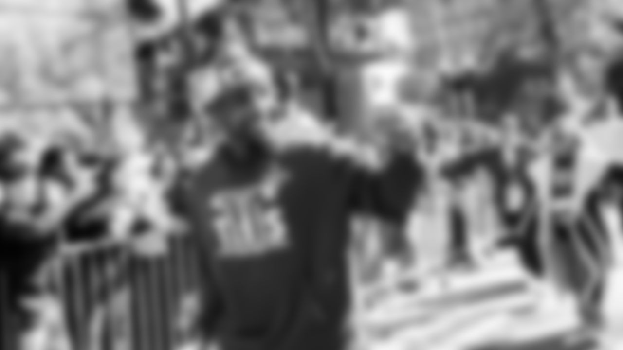 The Seahawks participated in the World Championship Parade through downtown Seattle on February 11, 2026.