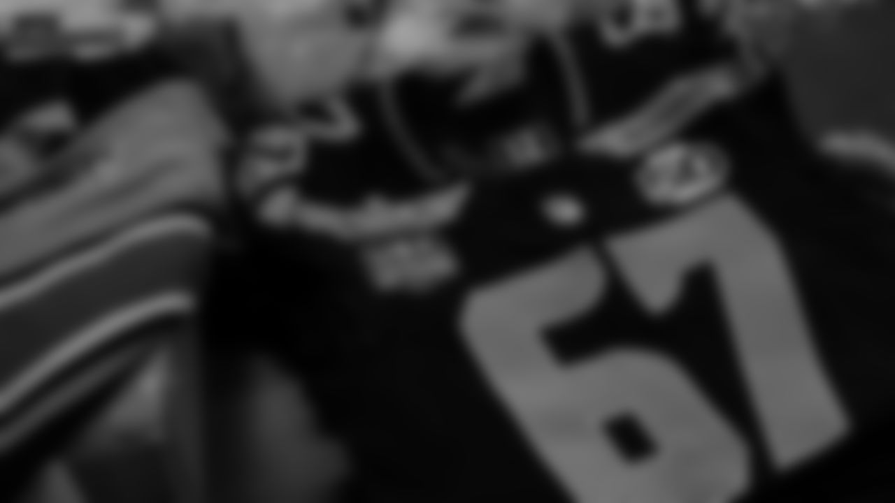 The Seahawks will wear their college navy jerseys vs. the New England Patriots in Super Bowl LX. The jersey features three patches including one to celebrate the Seahawks 50th season, one honoring the 250th anniversary of the United States and the Super Bowl LX logo.