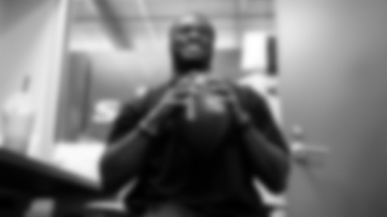 Seahawks quarterback Jalen Milroe (6) arrived at the Virginia Mason Athletic Center on Thursday, May 1, 2025.