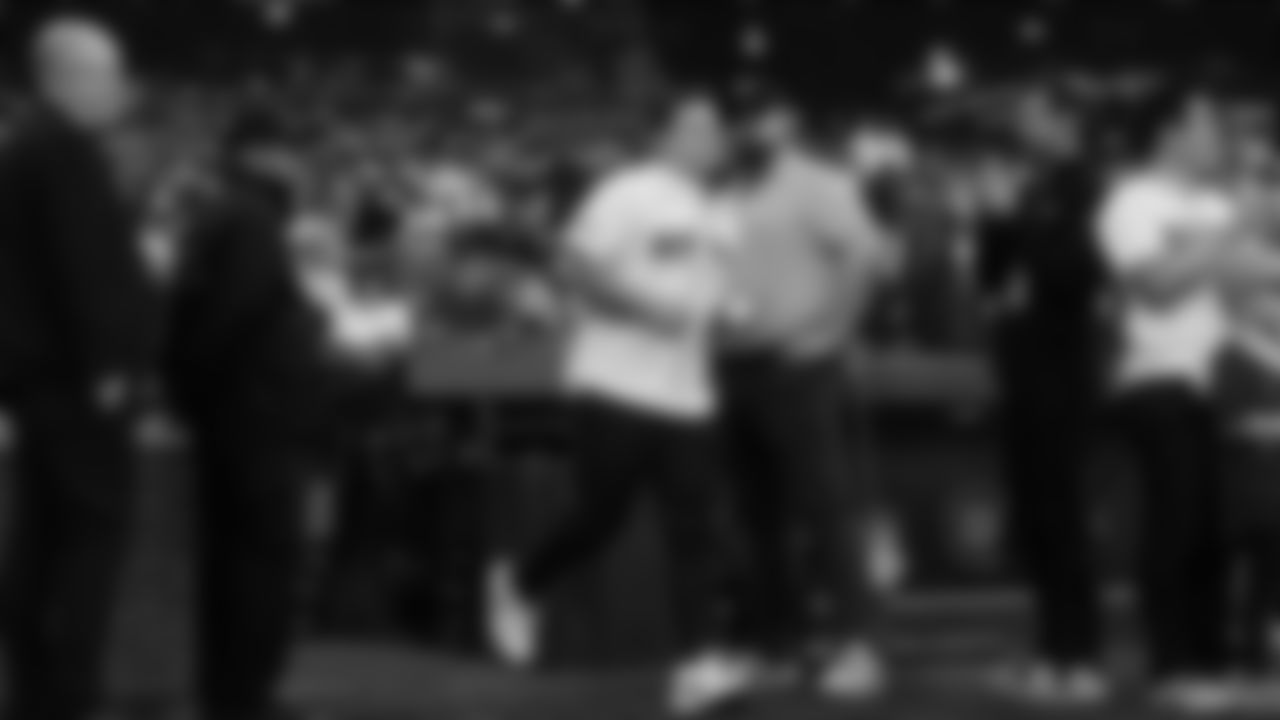 Seahawks head coach Mike Macdonald was joined by comedian Adam Ray as they tossed out the first pitch for the Mariners vs. Yankees game on May 12, 2025 at T-Mobile Park.