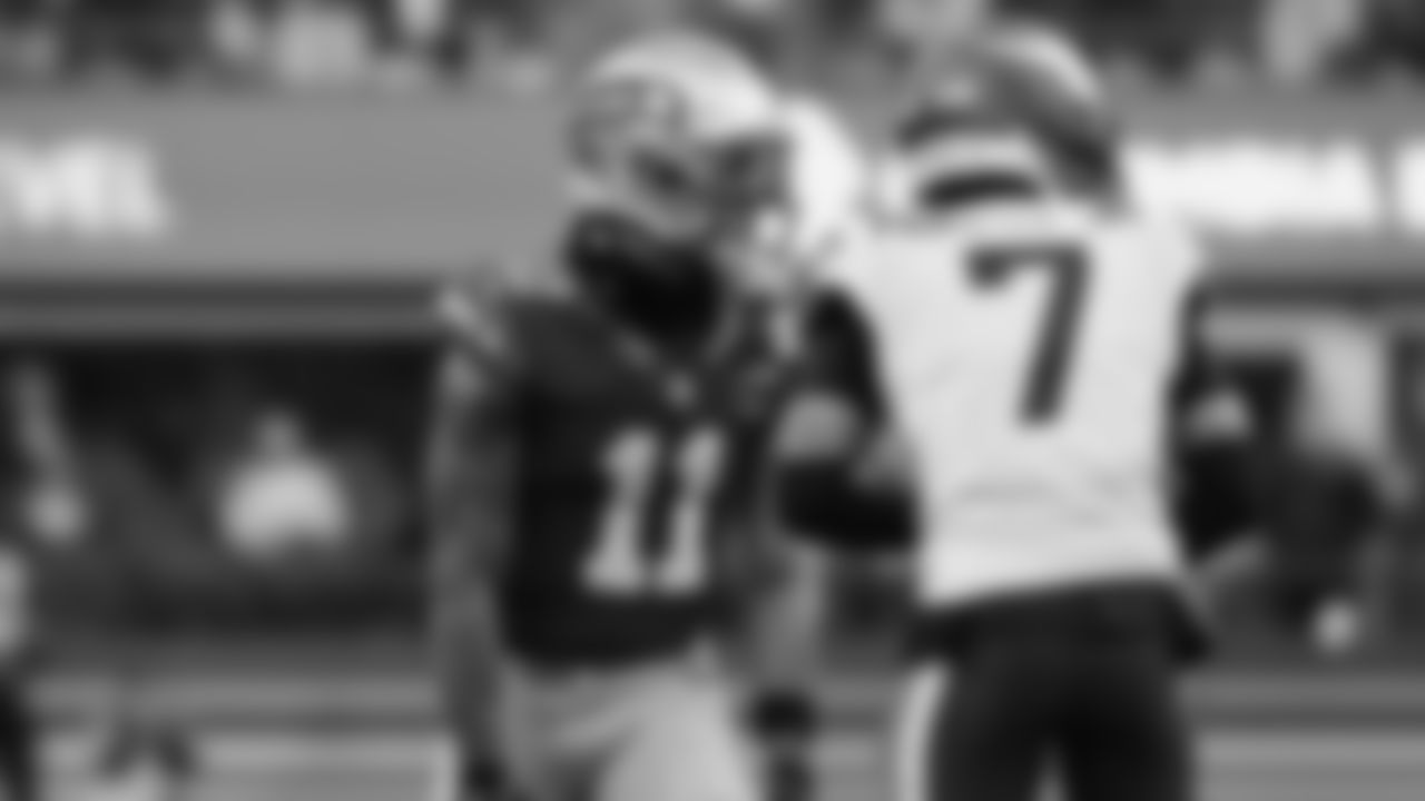 Seahawks wide receiver Jaxon Smith-Njigba (11) vs. Minnesota Vikings in Week 13.