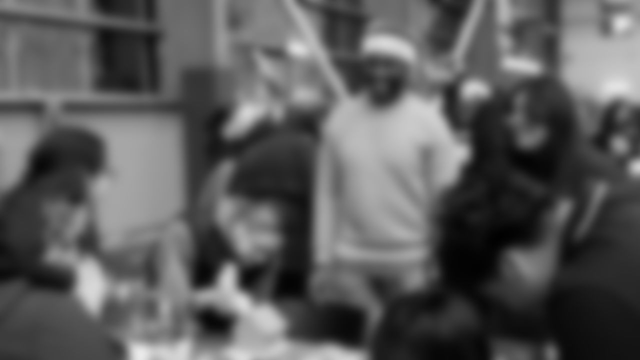 Seahawks Legends hosted a holiday event at the Virginia Mason Athletic Center on December 10, 2025.