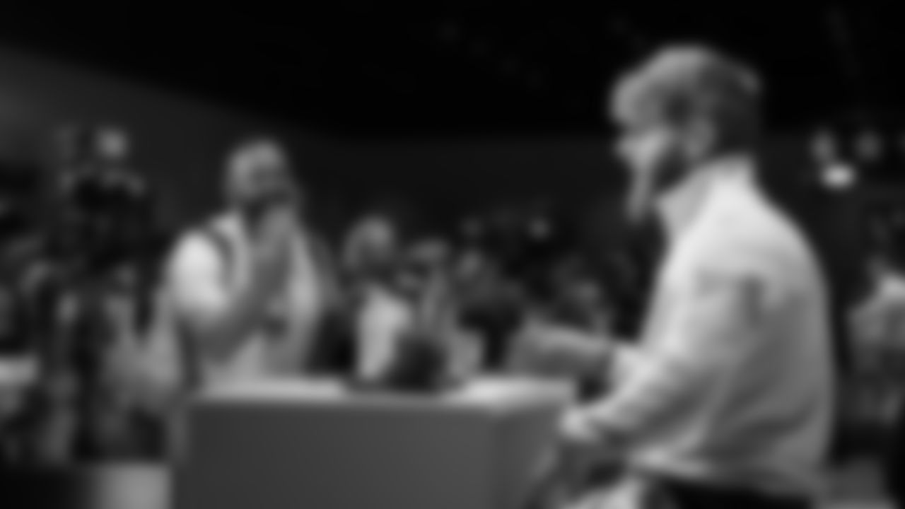 The Seattle Seahawks took part in 'Super Bowl Opening Night' on Monday, February 2 to kickoff Super Bowl LX week in the Bay Area.