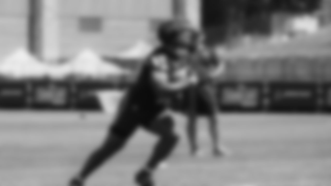 Seahawks running back Kenneth Walker III (9) practiced on day two of training camp on July 24, 2025 at the Virginia Mason Athletic Center.