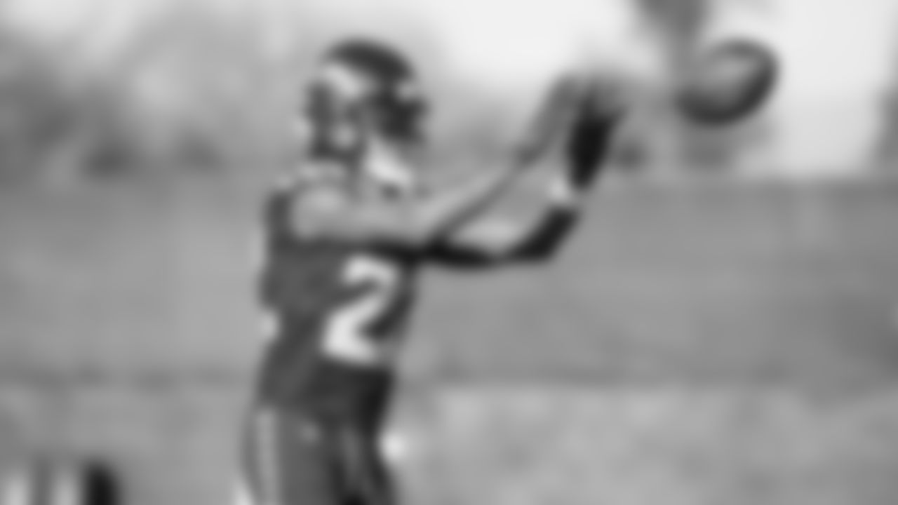 Seahawks wide receiver Rashid Shaheed (22) practiced on Wednesday, February 4, 2026 in San Jose, California.