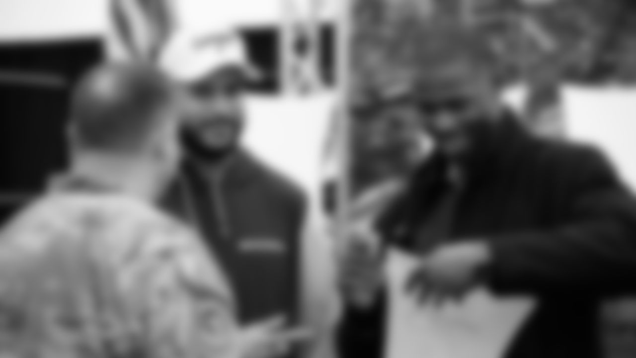 USAA's "Change of Command" event is to celebrate a different military service each year: rotating through the 5 branches -- Army, Airforce, Navy, Coast Guard, Marines.