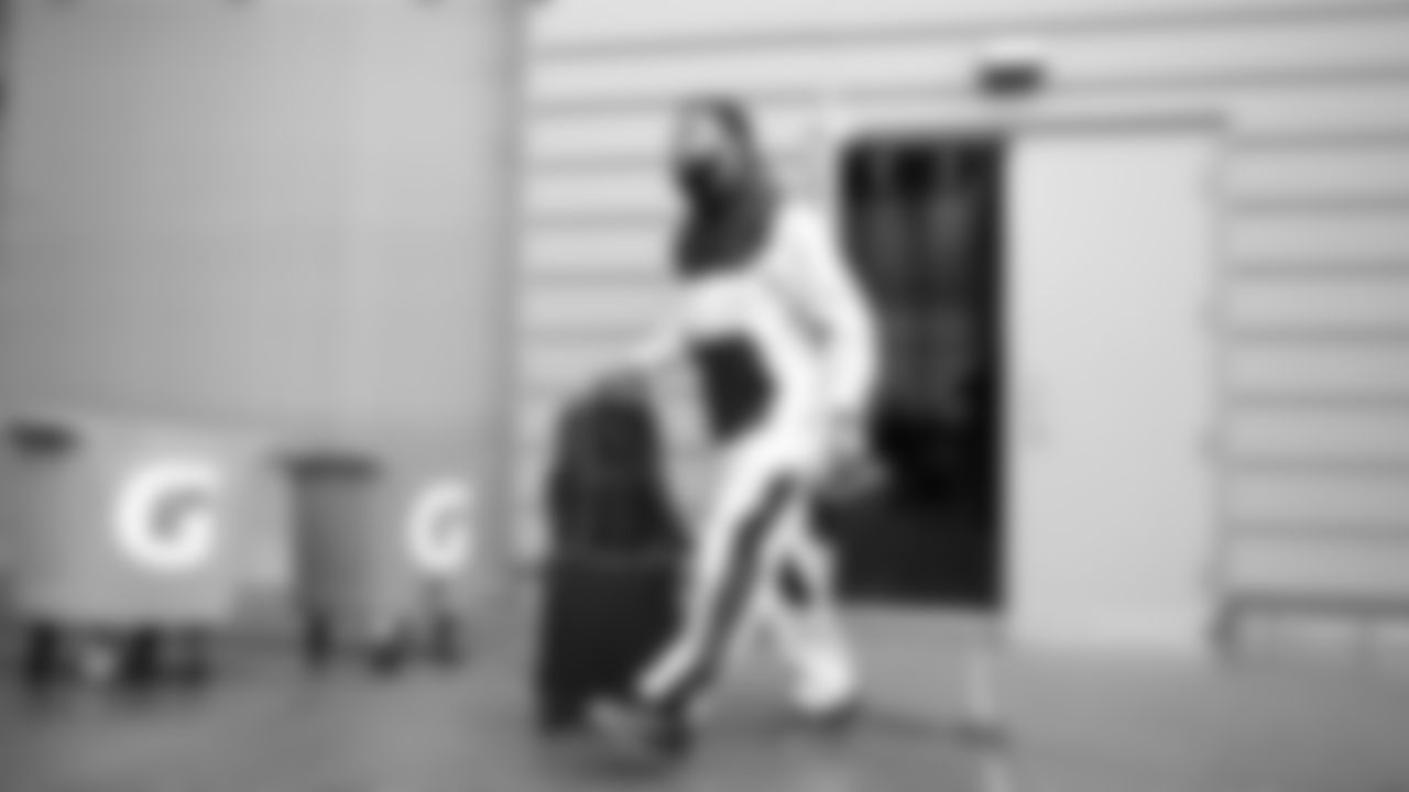 Seahawks safety Julian Love (20) departed the Virginia Mason Athletic Center on November 1, 2025.