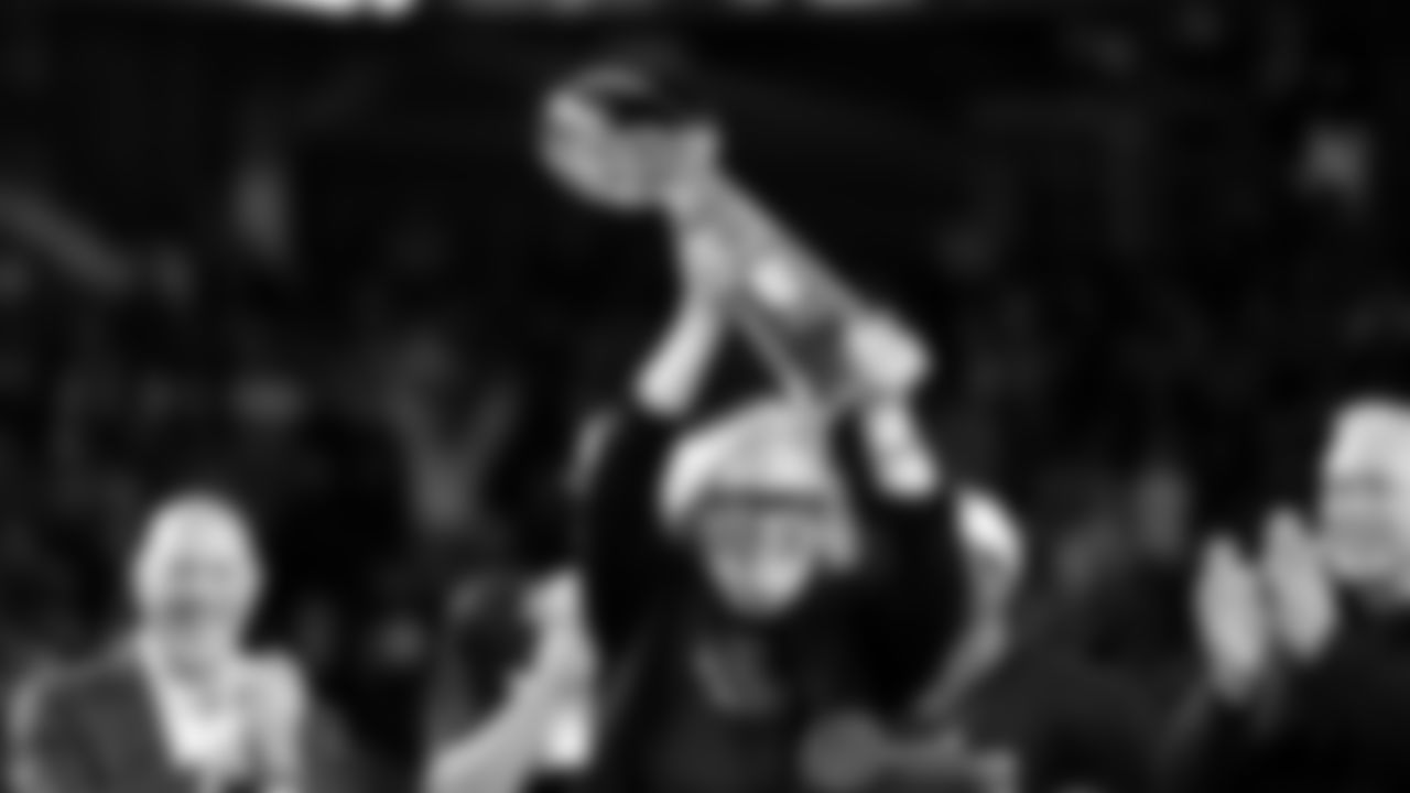 The Seahawks celebrated the 29-13 victory vs. the Patriots in Super Bowl LX.