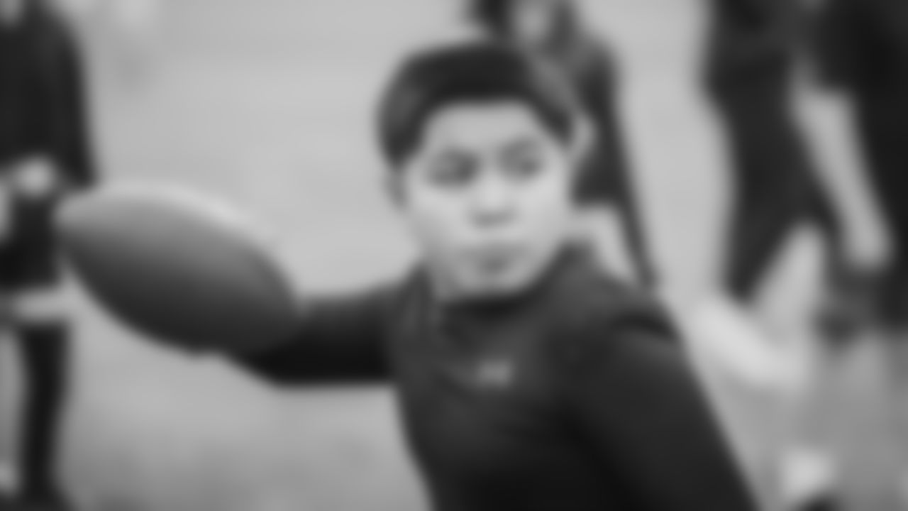 The Seahawks hosted a flag football clinic with NFL FLAG Vancouver at Unwin Park in Surrey, BC on Saturday, November 15, 2025.