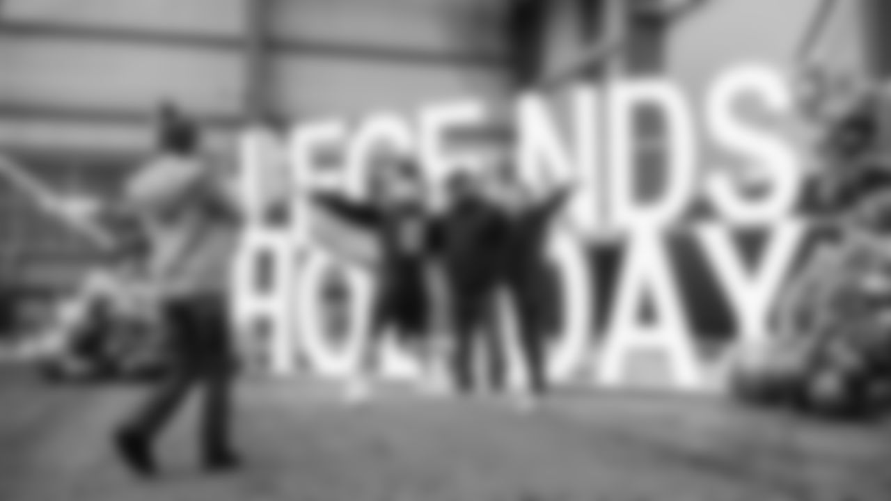 Seahawks Legends hosted a holiday event at the Virginia Mason Athletic Center on December 10, 2025.