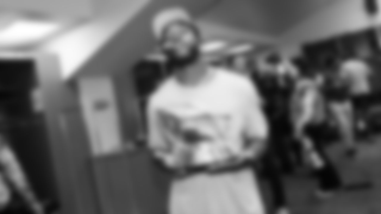 The Seahawks celebrate the 31-27 win vs. the Rams in the NFC Championship on Sunday, January 25, 2026.