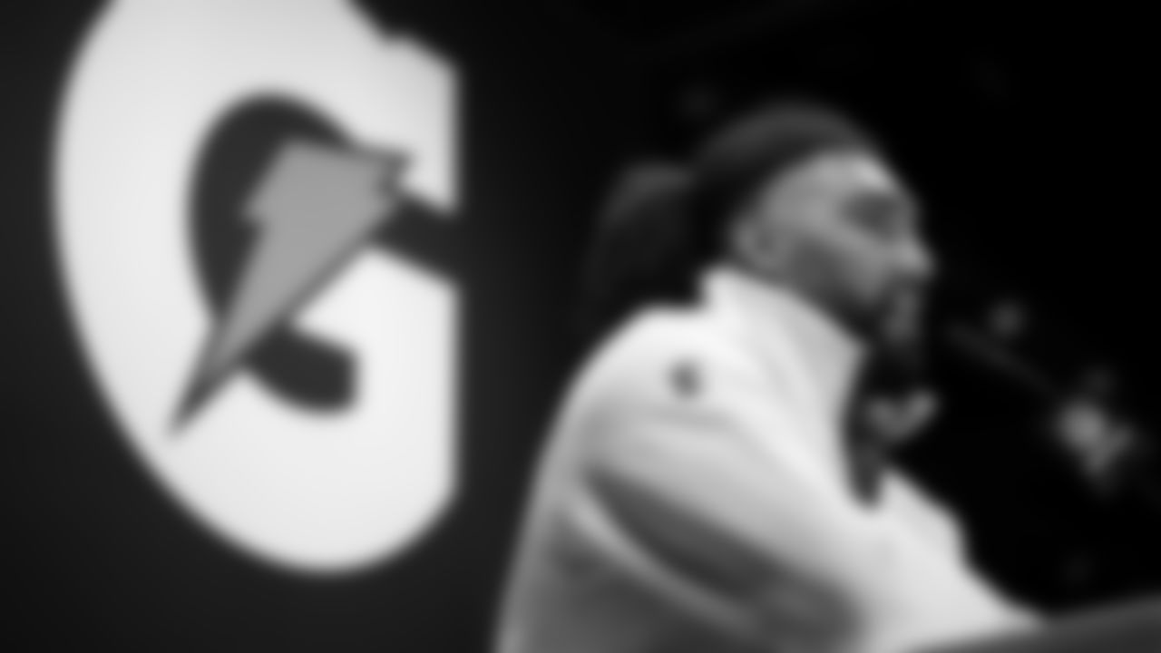 The Seattle Seahawks took part in 'Super Bowl Opening Night' on Monday, February 2 to kickoff Super Bowl LX week in the Bay Area.