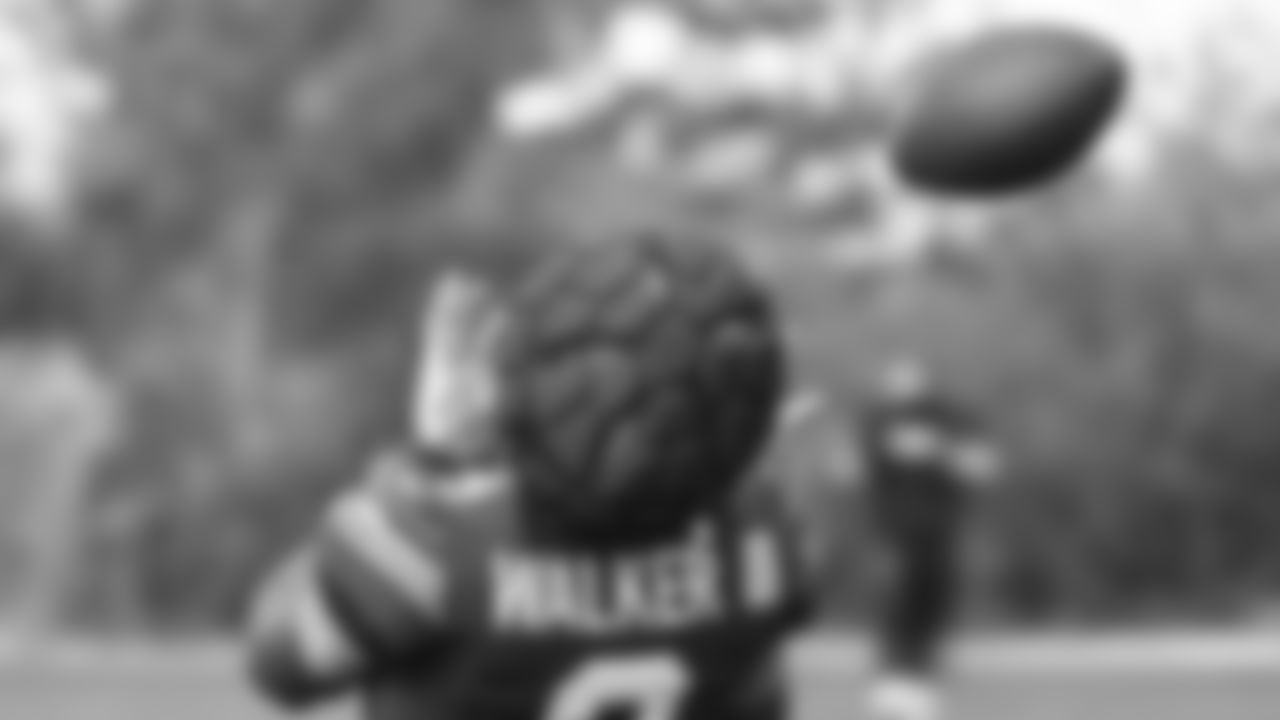 Seahawks running back Kenneth Walker III (9) practiced on Wednesday, October 29, 2025 at the Virginia Mason Athletic Center.