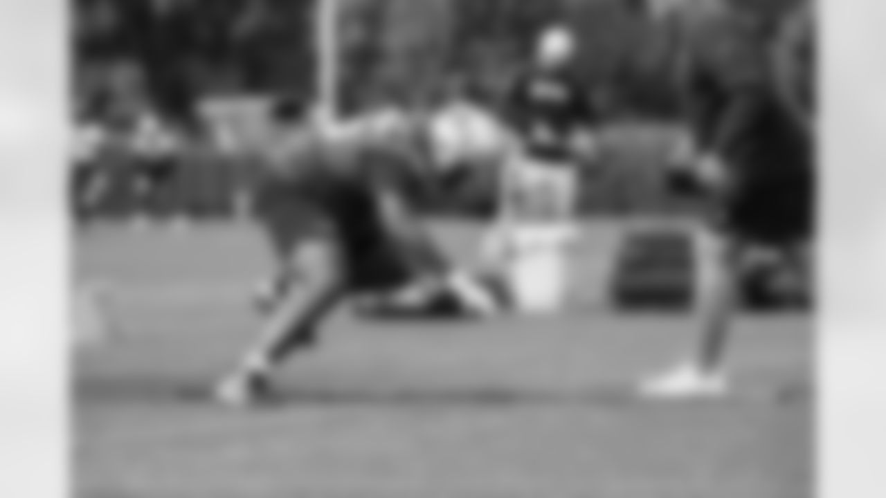 Seahawks guard Anthony Bradford (75) practiced on Friday, October 3, 2025 at the Virginia Mason Athletic Center.