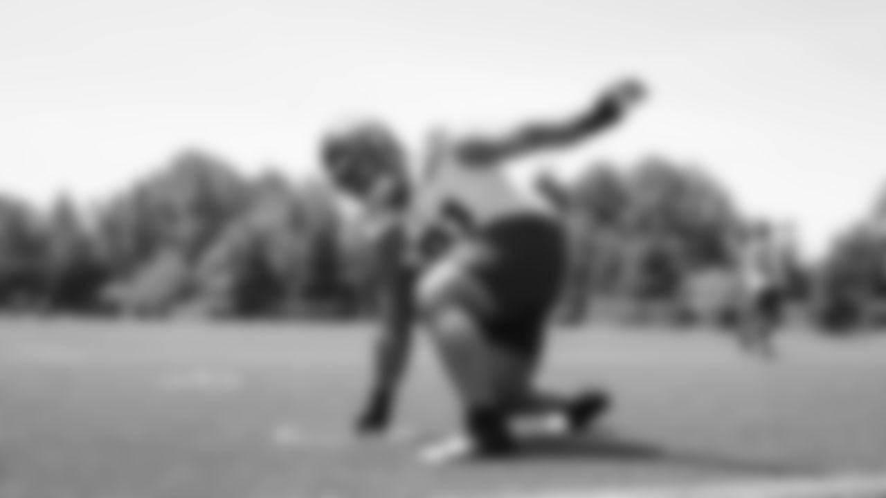 Seahawks defensive tackle Byron Murphy II (91) participated in a workout on day two of minicamp on Wednesday, June 11, 2025 at the Virginia Mason Athletic Center.