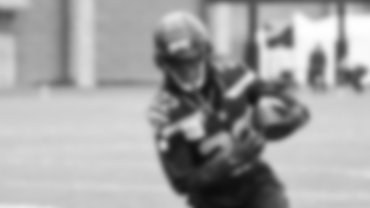 Seahawks wide receiver Rashid Shaheed (22) practiced on Thursday, January 29, 2026 at the Virginia Mason Athletic Center.