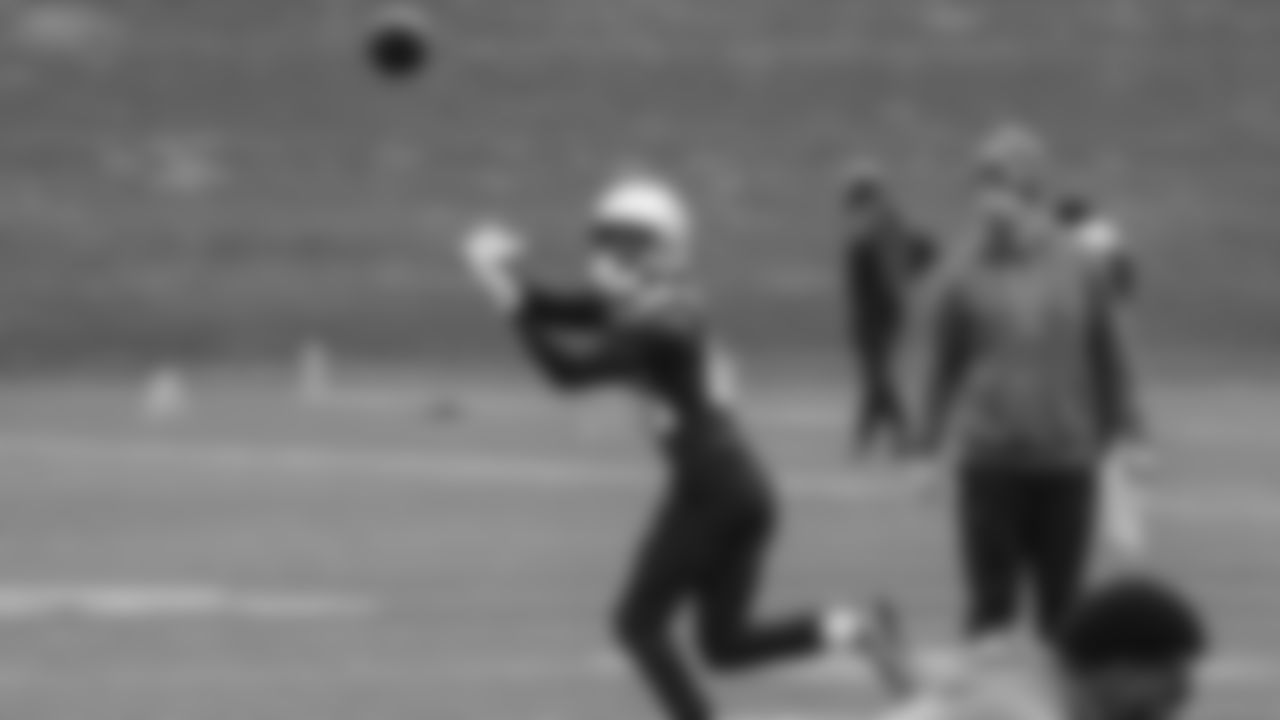 Seahawks wide receiver Ricky White III (86) practiced on Wednesday, November 26, 2025 at the Virginia Mason Athletic Center.