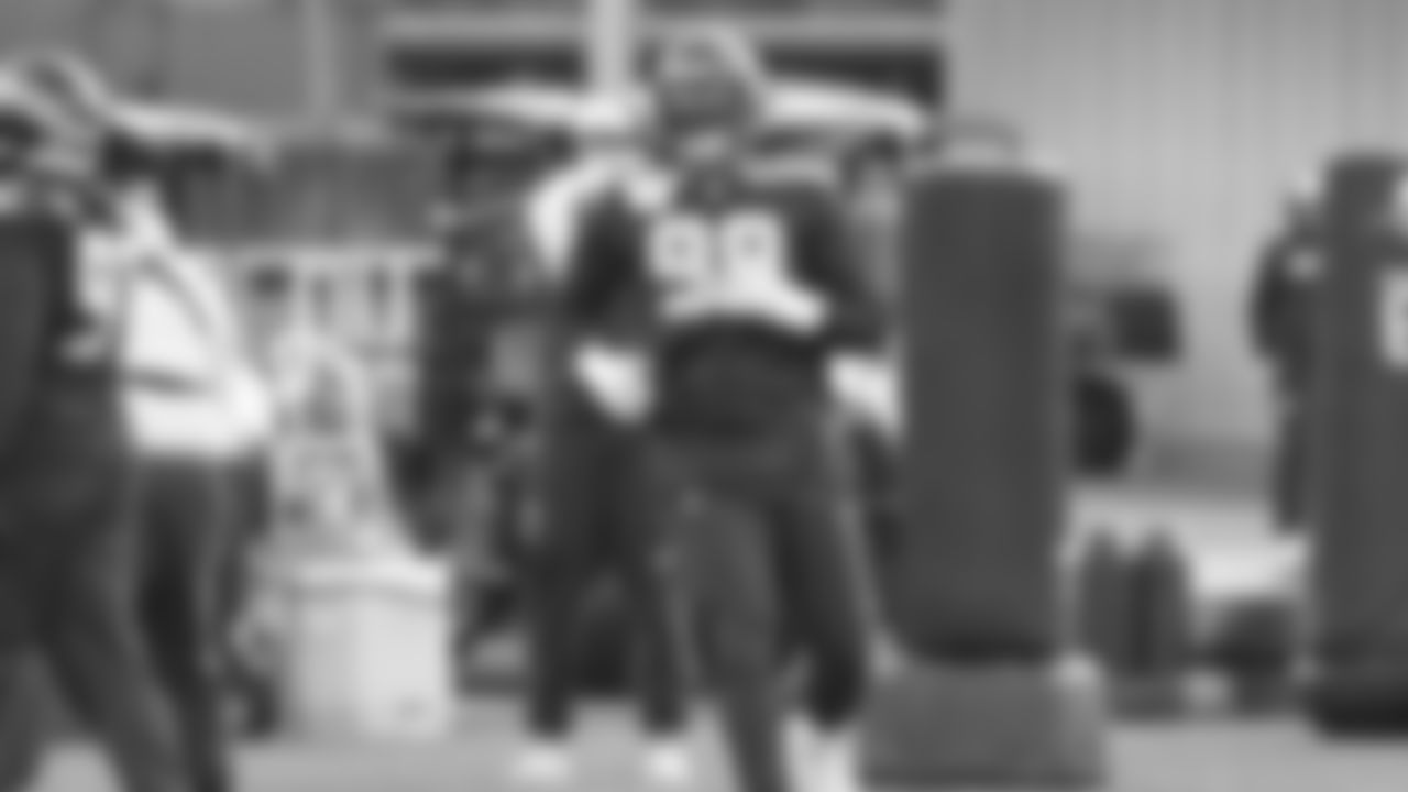 Seahawks defensive end Leonard Williams (99) practiced on Wednesday, December 24, 2025 at the Virginia Mason Athletic Center.