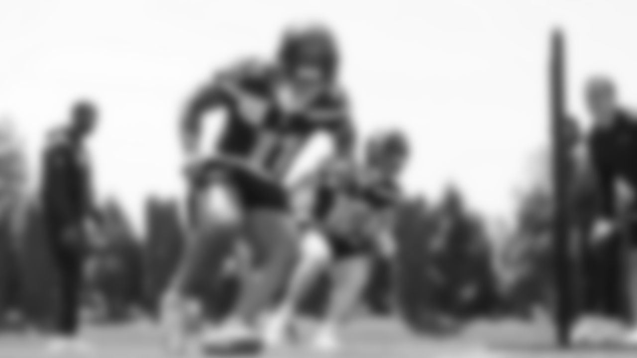 Seahawks wide receiver Jaxon Smith-Njigba (11) participated in a workout on day two of minicamp on Wednesday, June 11, 2025 at the Virginia Mason Athletic Center.
