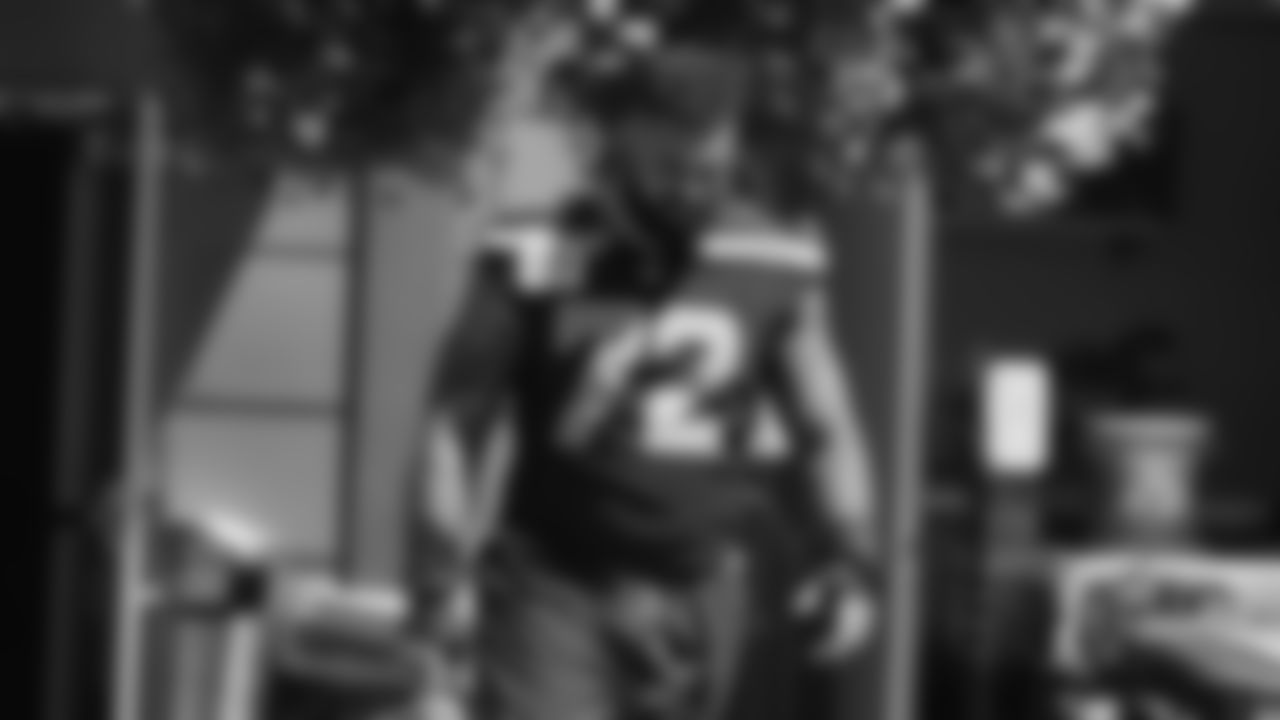Seahawks tackle Abraham Lucas (72) practiced on day two of training camp on July 24, 2025 at the Virginia Mason Athletic Center.