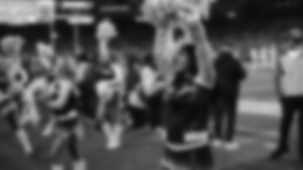 Seahawks Dancers in the Divisional Game on January 17, 2026.