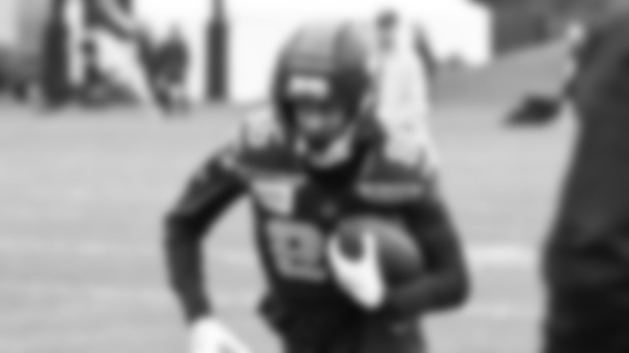 Seahawks wide receiver Ricky White III (86) practiced on Thursday, January 29, 2026 at the Virginia Mason Athletic Center.