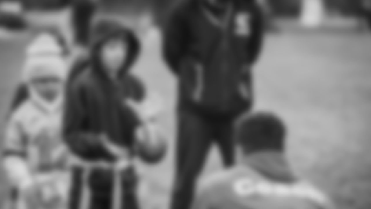 The Seahawks hosted a flag football clinic with NFL FLAG Vancouver at Unwin Park in Surrey, BC on Saturday, November 15, 2025.