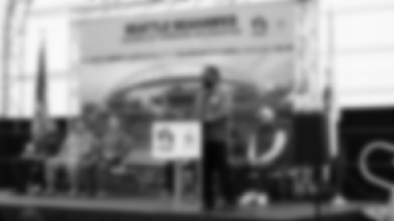 USAA's "Change of Command" event is to celebrate a different military service each year: rotating through the 5 branches -- Army, Airforce, Navy, Coast Guard, Marines.