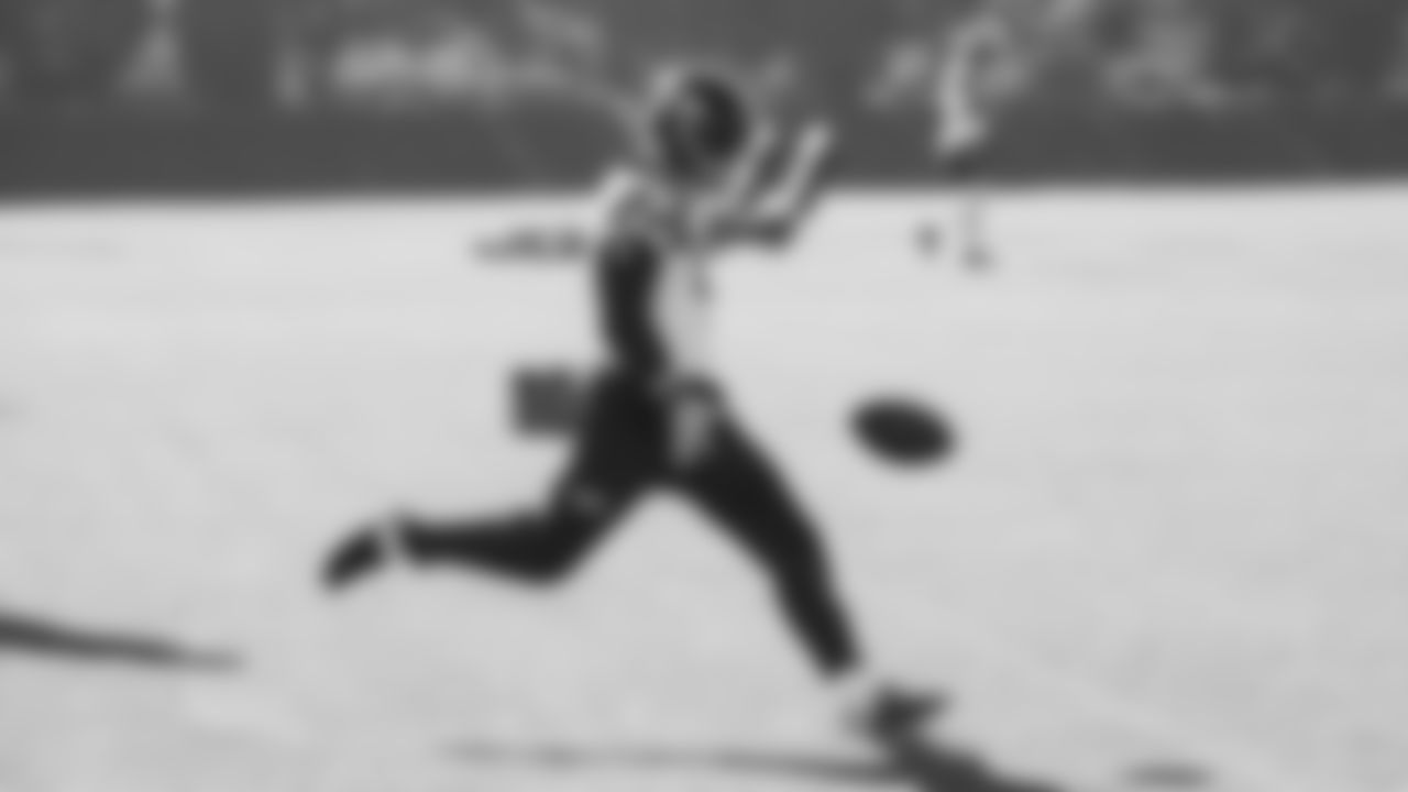 Seahawks punter Michael Dickson (4) practiced on Wednesday, January 21, 2026 at the Virginia Mason Athletic Center.