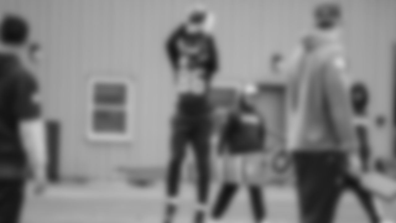 Seahawks wide receiver Ricky White III (86) practiced on Thursday, January 15, 2026 at the Virginia Mason Athletic Center.