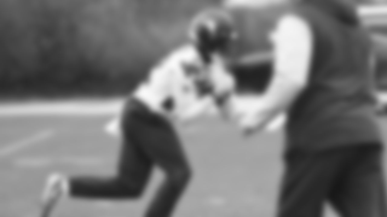 Seahawks wide receiver Rashid Shaheed (22) practiced on Wednesday, December 24, 2025 at the Virginia Mason Athletic Center.