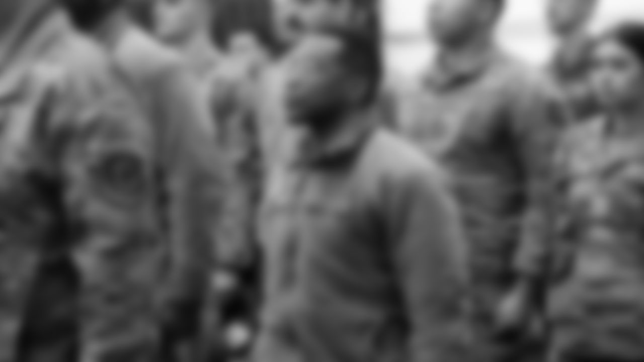 USAA's "Change of Command" event is to celebrate a different military service each year: rotating through the 5 branches -- Army, Airforce, Navy, Coast Guard, Marines.