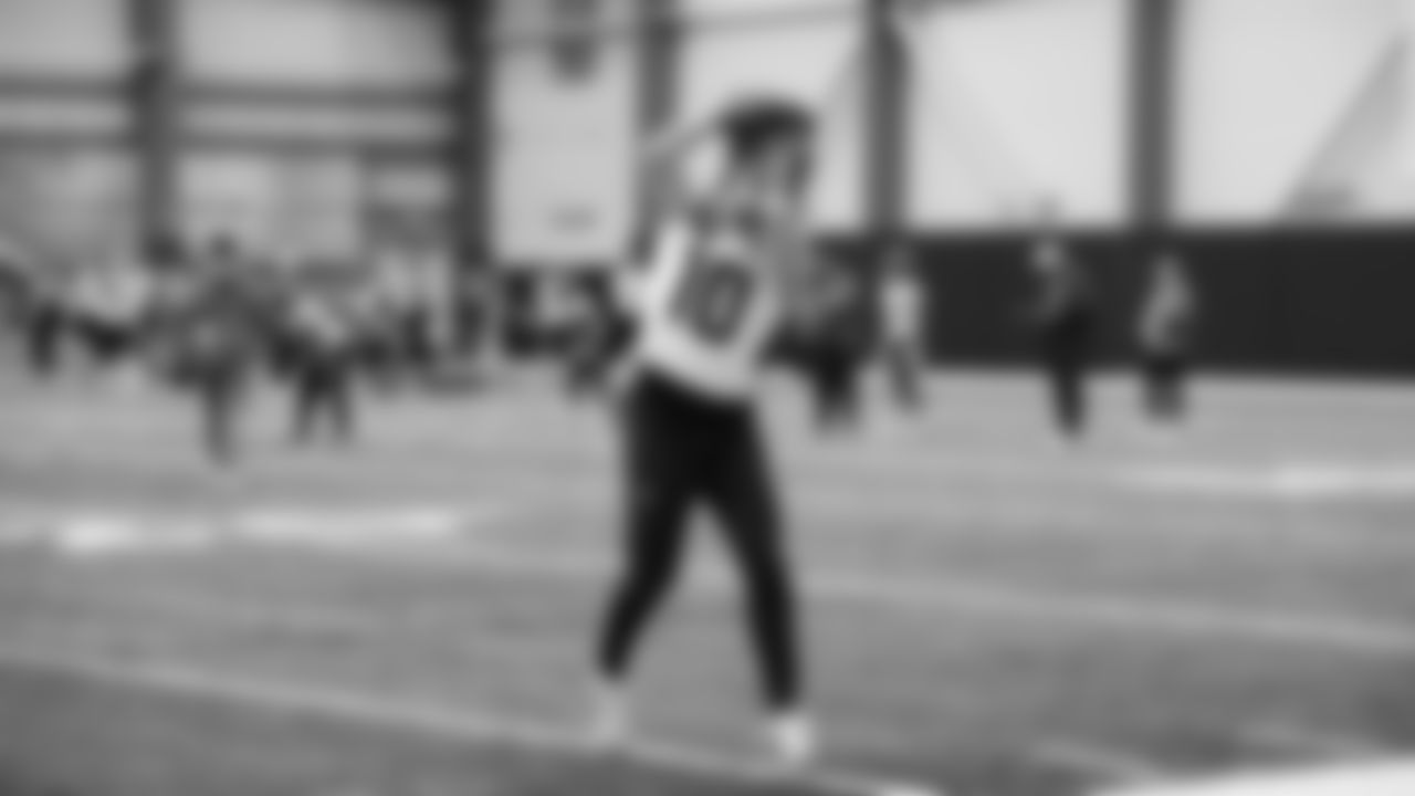 Seahawks wide receiver Cooper Kupp (10) practiced on Friday, November 14, 2025 at the Virginia Mason Athletic Center.