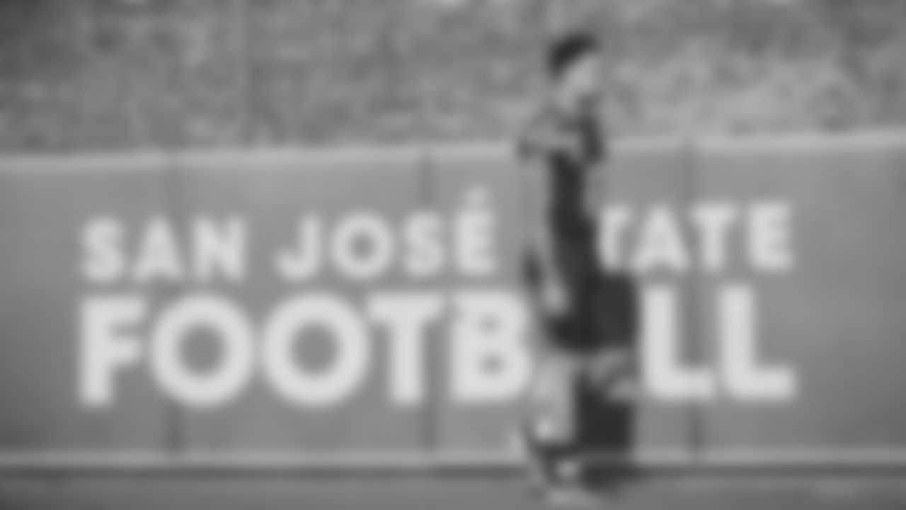 Seahawks wide receiver Jaxon Smith-Njigba (11) during the Super Bowl LX team photo on February 7, 2026.