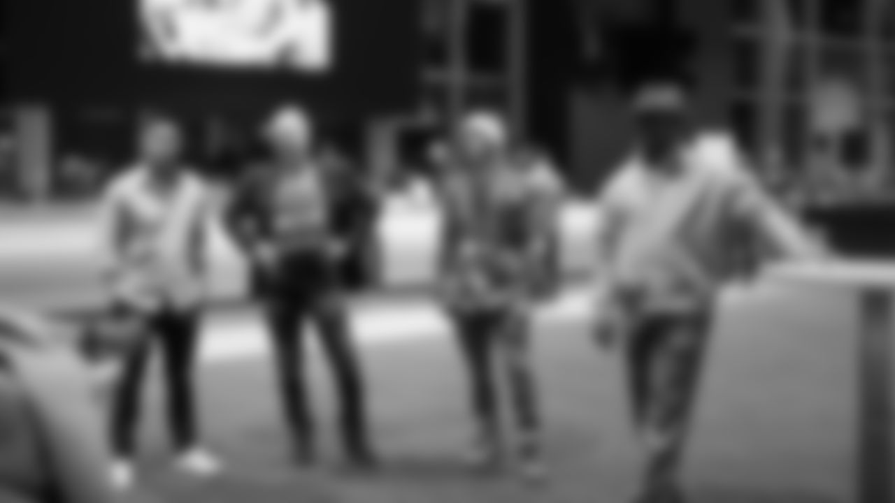 The Seahawks donated $2,500 to the Coast Guard Foundation and surprised 100 service members and their families with Seahawks talent and swag during their holiday event on December 11, 2025.